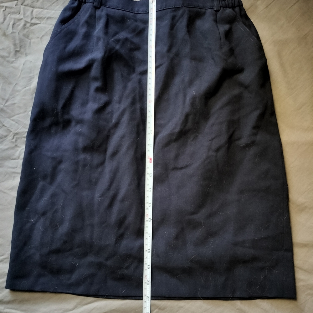 Vintage Midnight Pencil Skirt